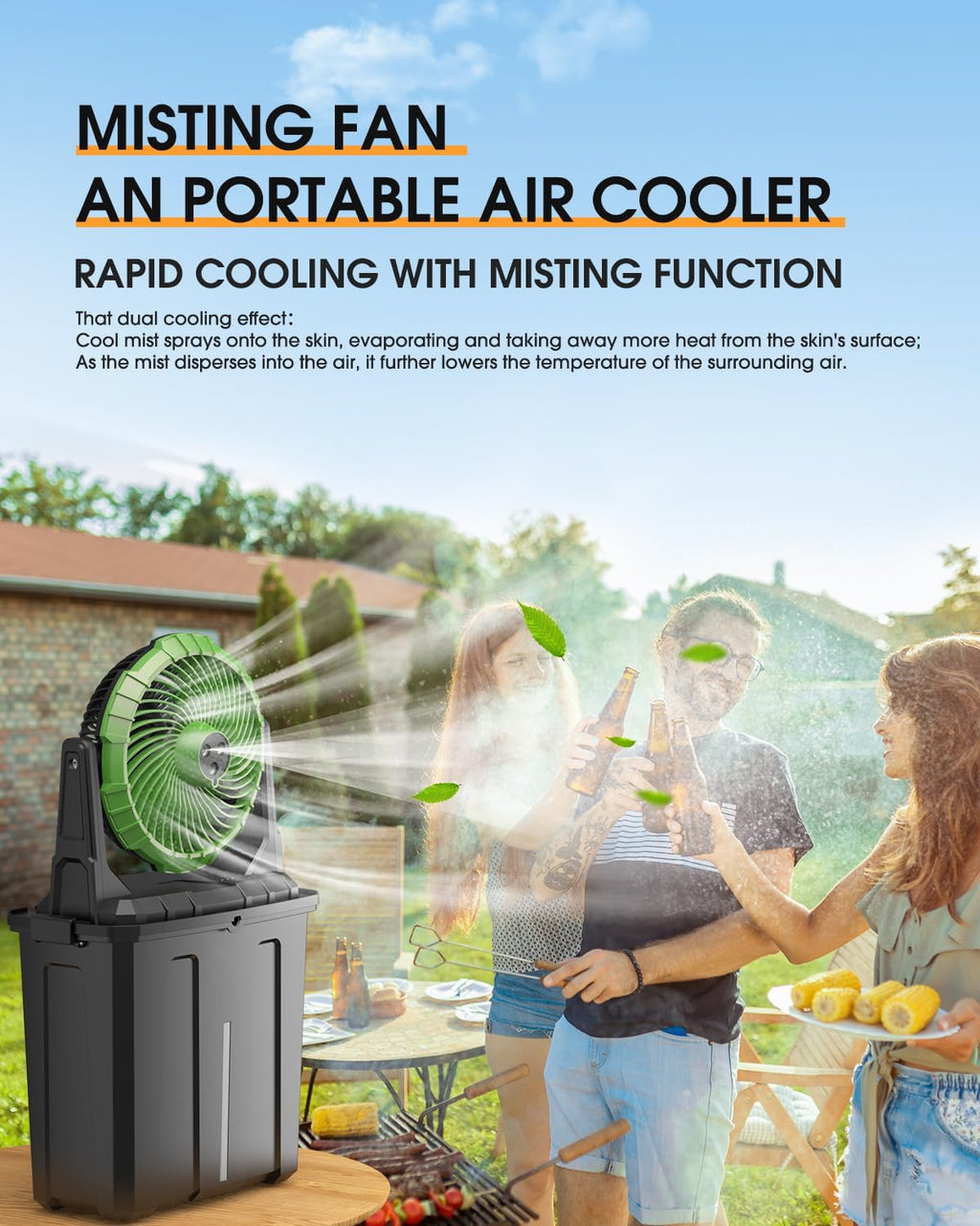 Portable Misting Fan