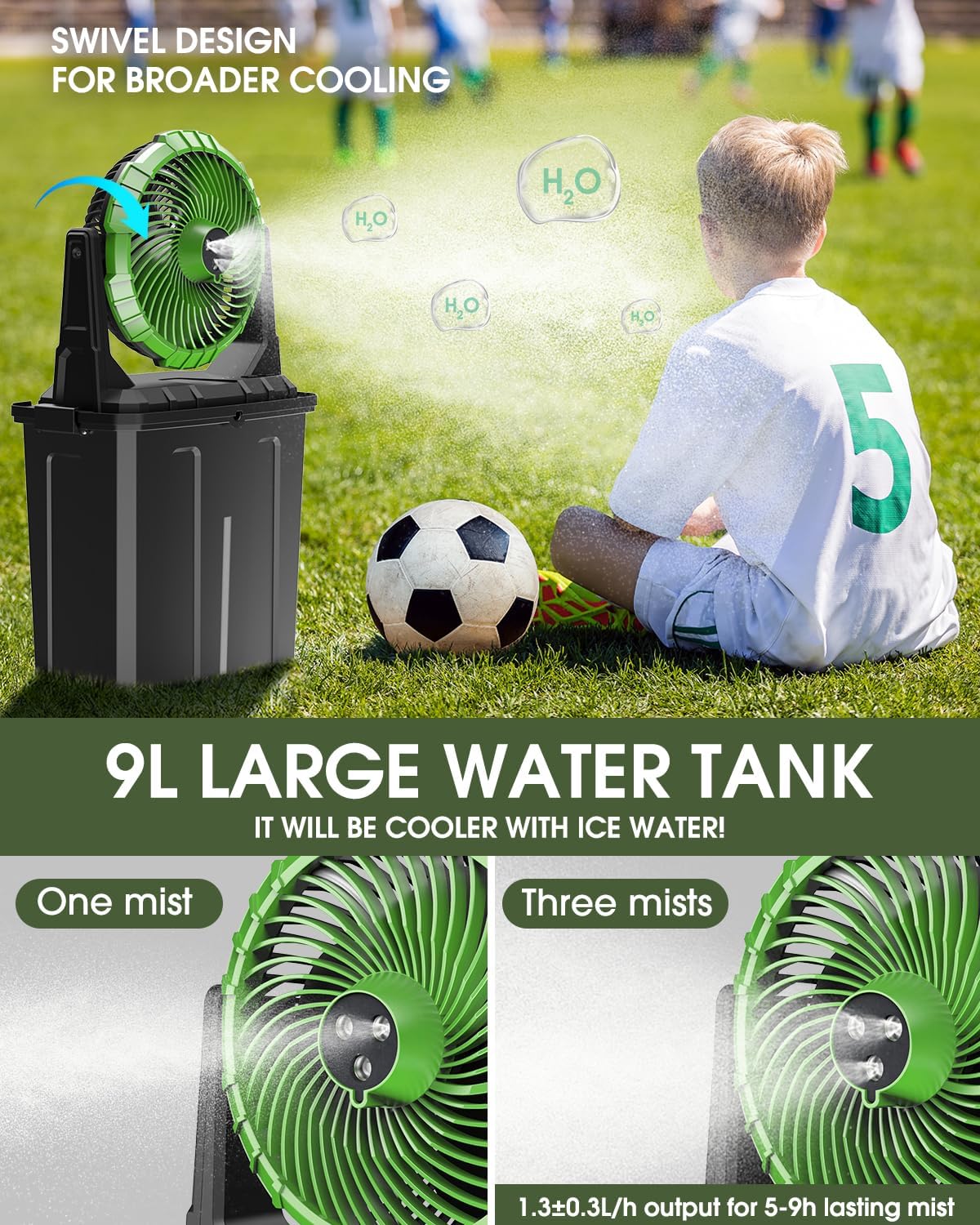 Portable Misting Fan