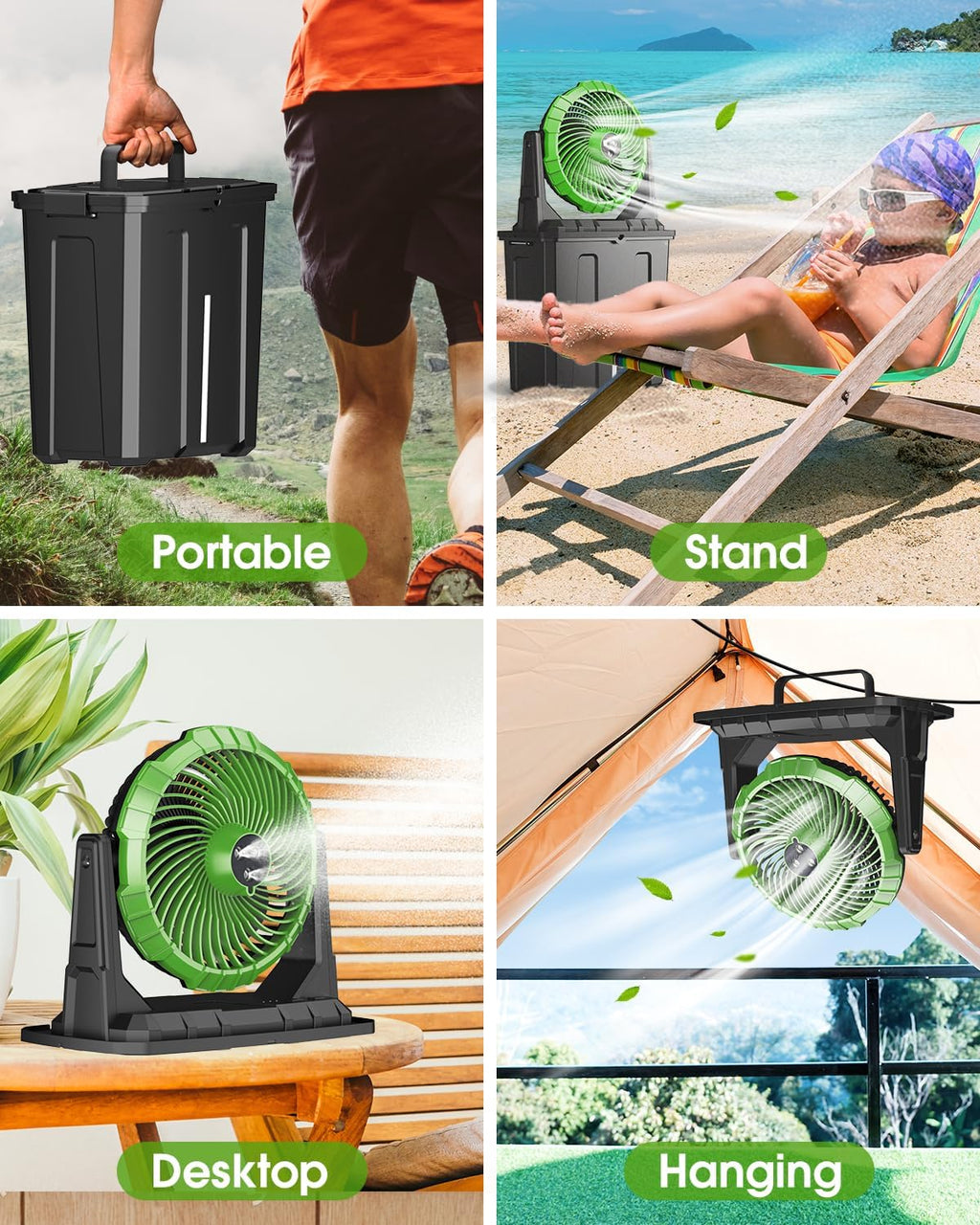 Portable Misting Fan
