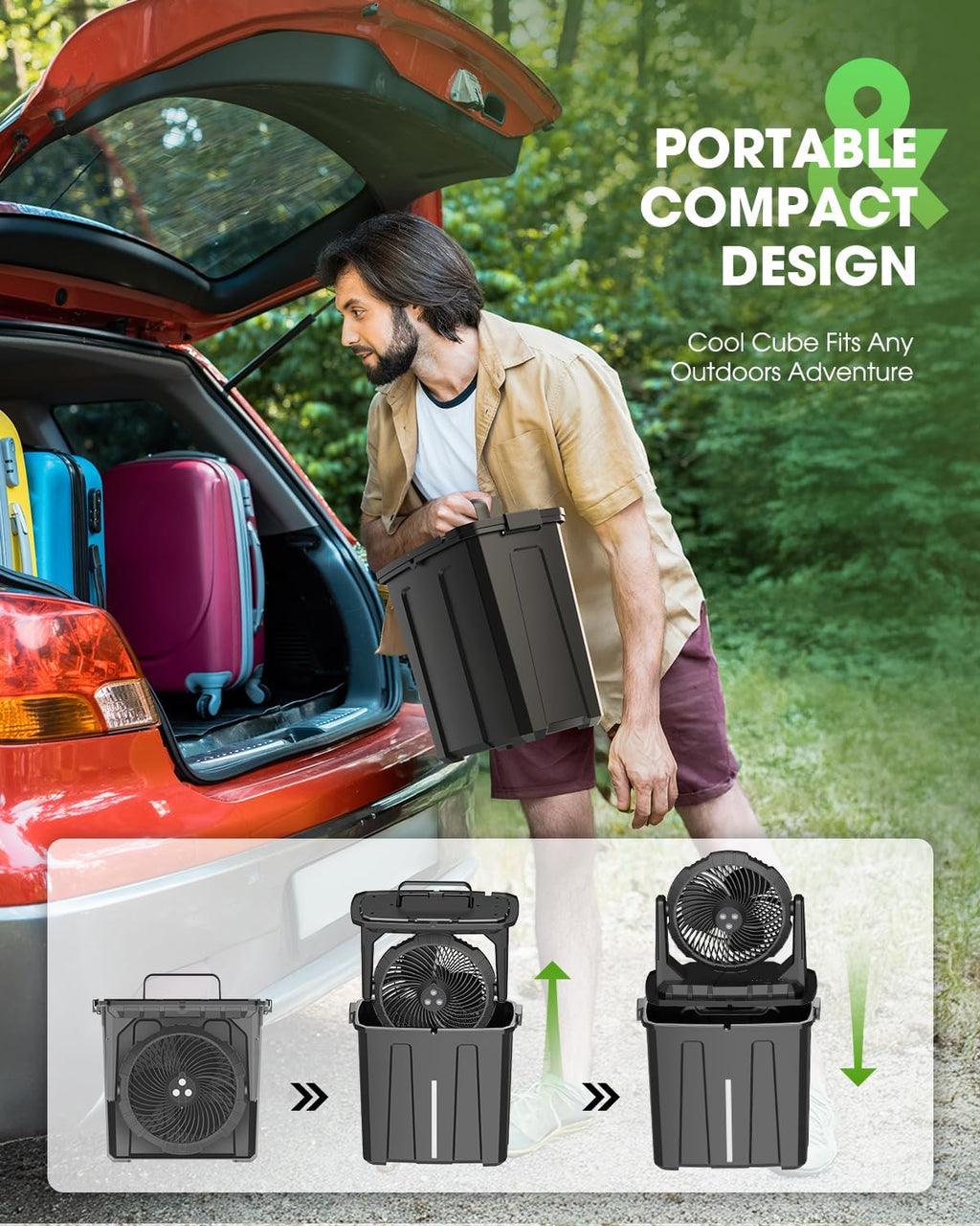 Portable Misting Fan