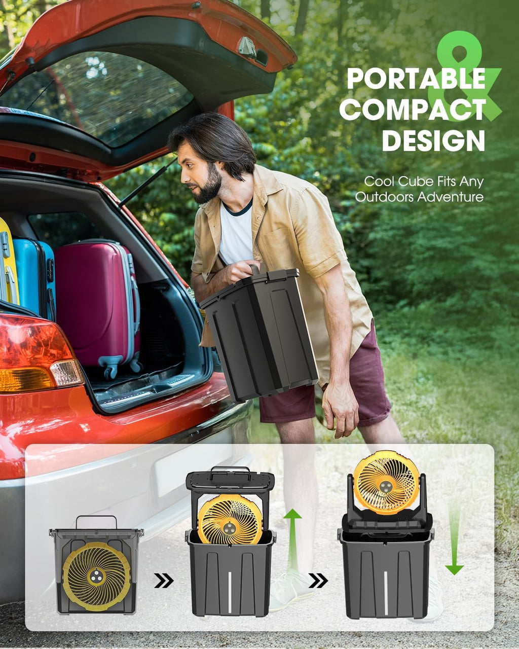 Portable Misting Fan